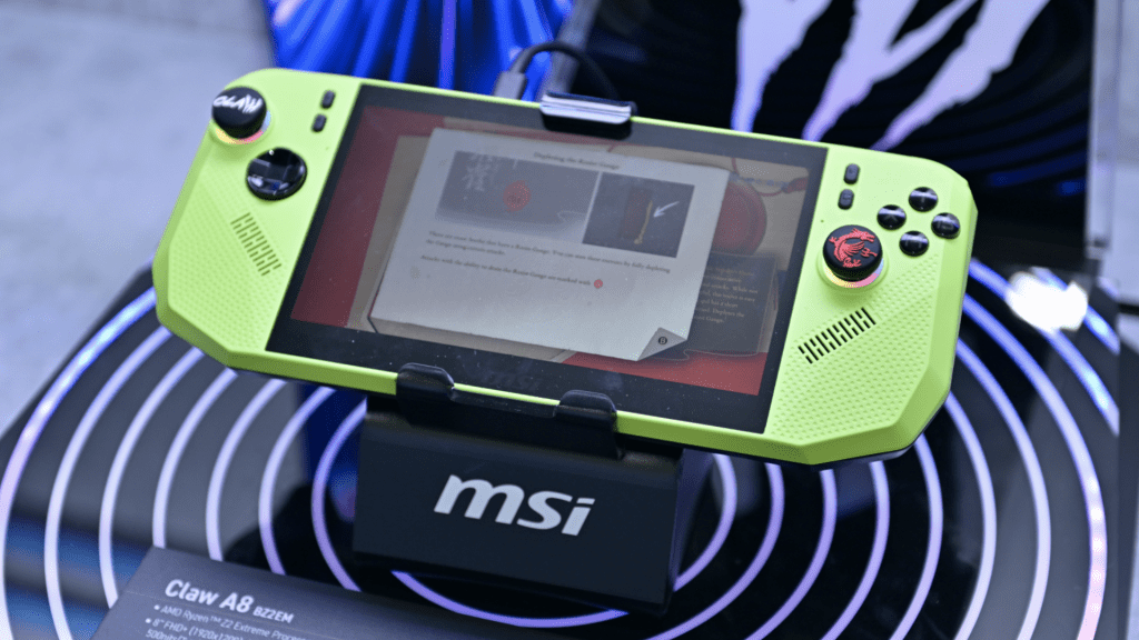 Los nuevos cambios de mano de Glaw Gaming de MSI cambian a AMD Guts