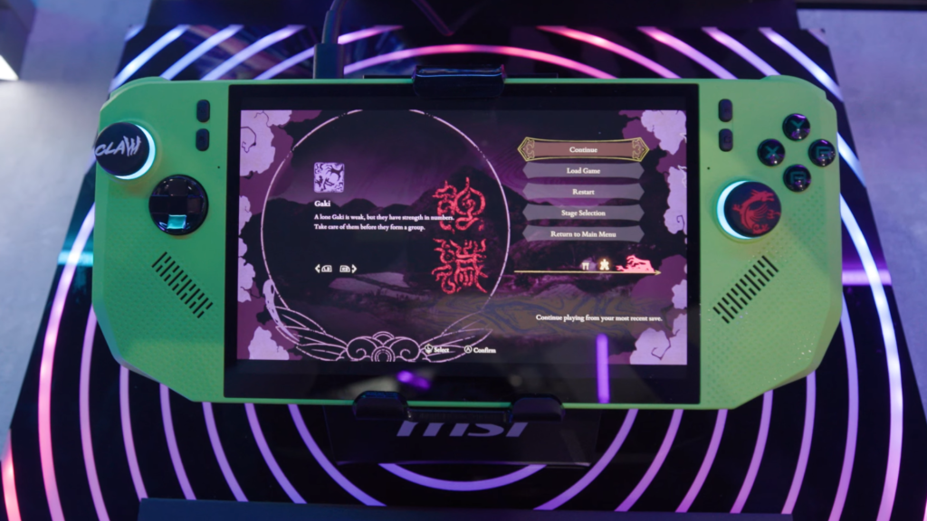 Handheld de Claw A8 de MSI admite AMD e Intel adentro. Aquí está como