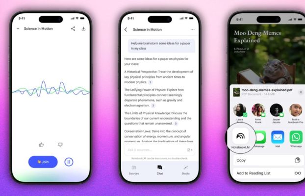 La herramienta Viral NotebookLM AI de Google obtiene su propia aplicación Android: lo que puede hacer con ella