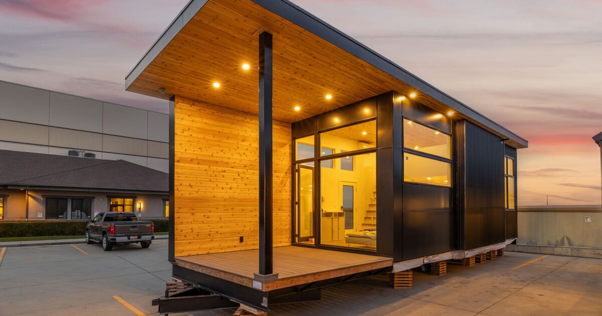 Skyview 400 Tiny House ofrece una amplia vida de estilo de apartamento