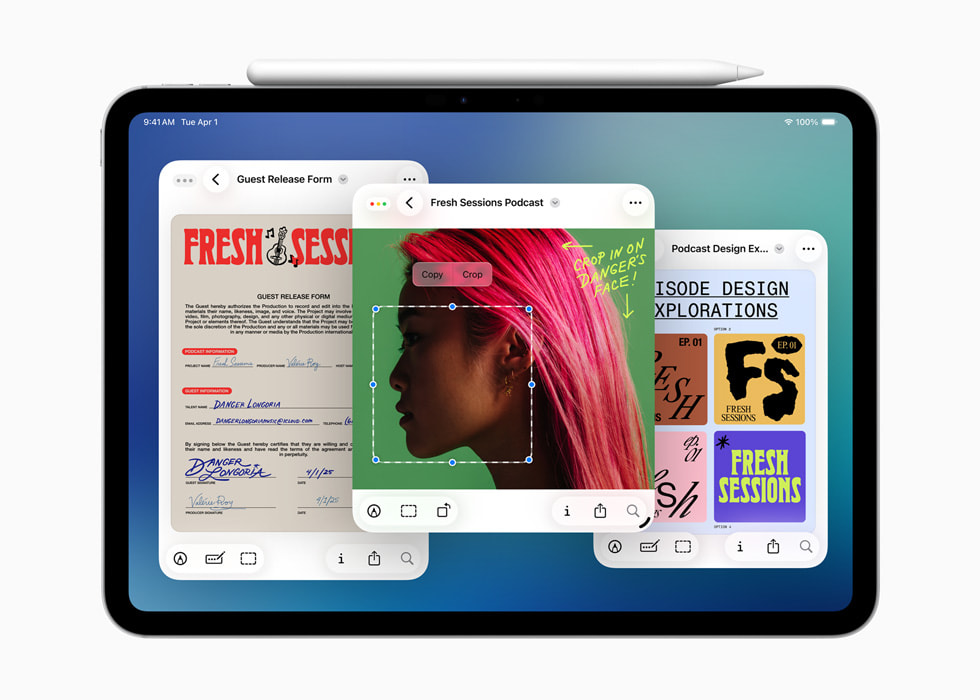 Apple trae una vista previa a iPados