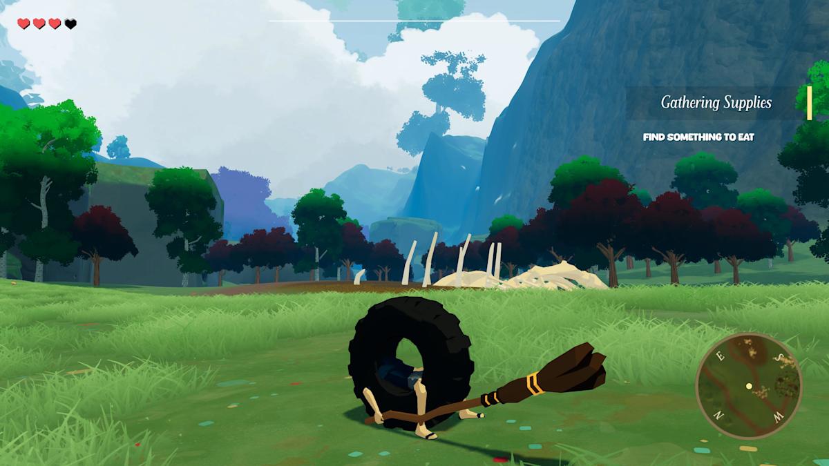 Tire Boy es un juego de aventuras de mundo abierto en el mundo abierto que puedes pisar por todas partes