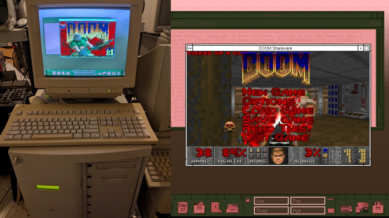 Clásico juego de fps ‘doom’ portado a Apple Network Server
