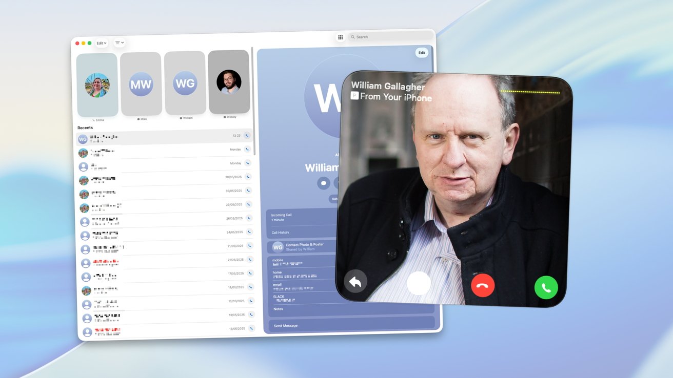 Combinar el escritorio de iPhone y Mac