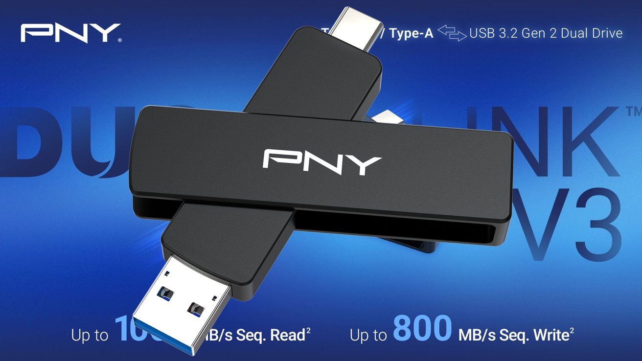 PNY Duo Link V3 ofrece transferencias rápidas USB-C y USB-A