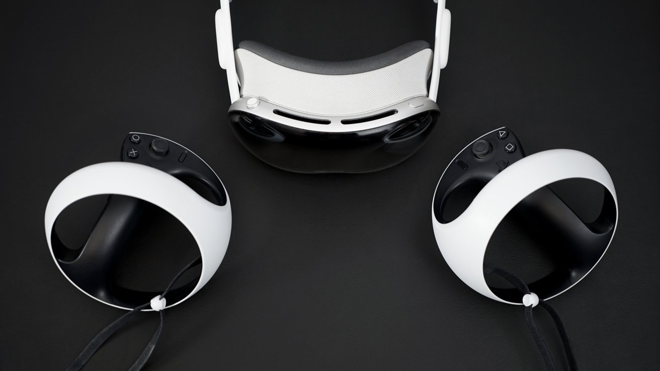 Cómo funcionan los controladores SENSE PSVR2 en Apple Vision Pro