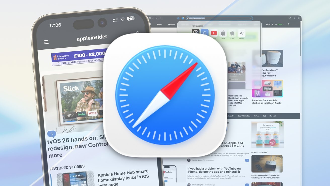 Safari en iOS 26, MacOS 26 pone el contenido primero con los cambios en la interfaz de usuario
