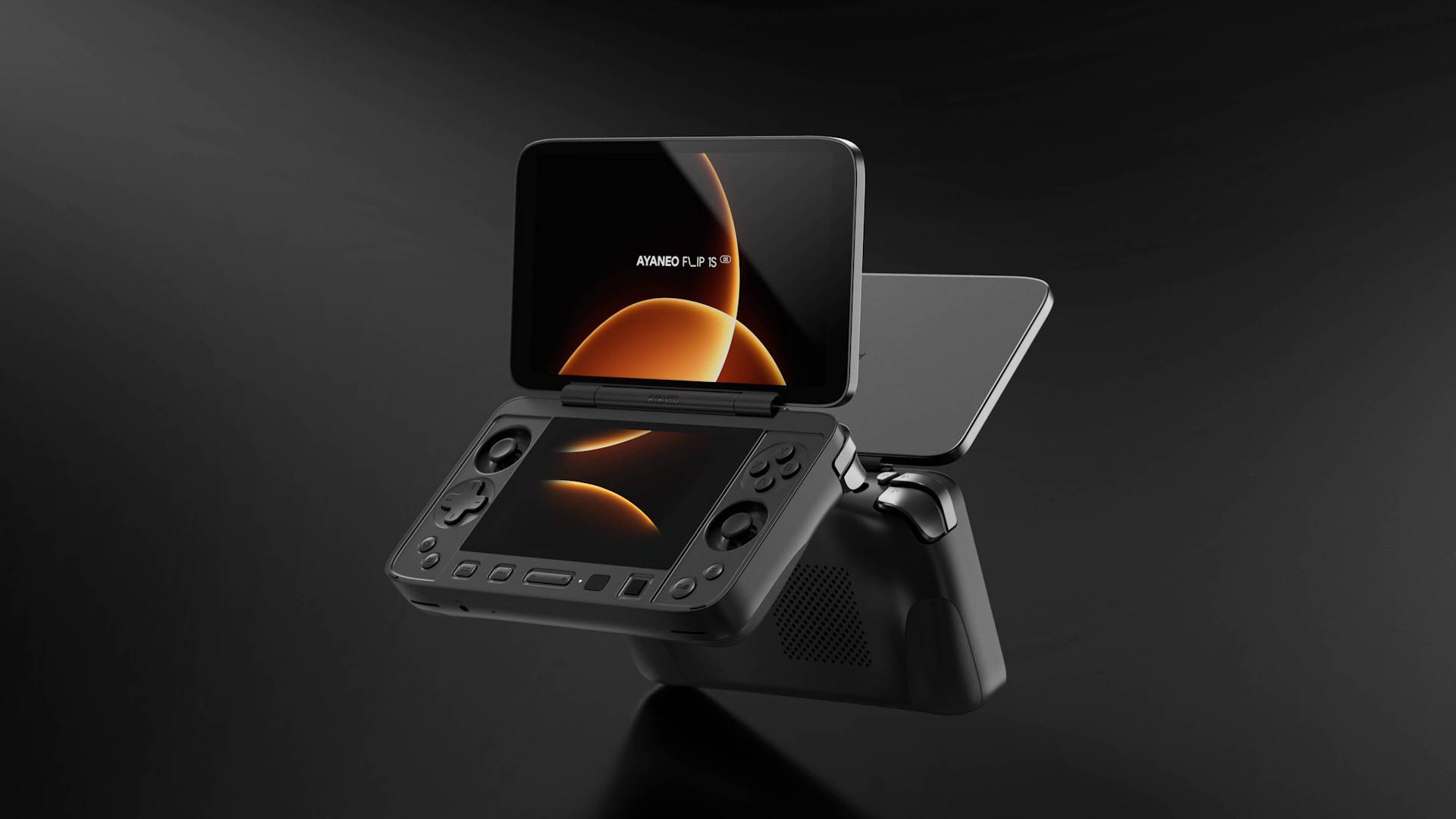 El Ayaneo Flip 1S DS es parte de Nintendo DS, la computadora portátil de juegos en parte