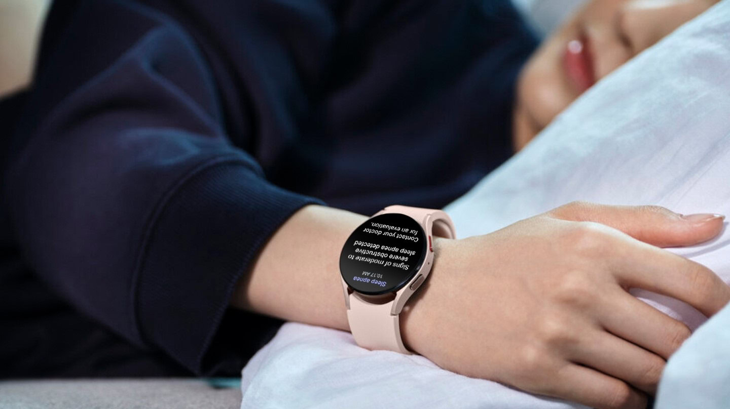 Detección de apnea del sueño de Galaxy Watch ahora disponible en 70 países