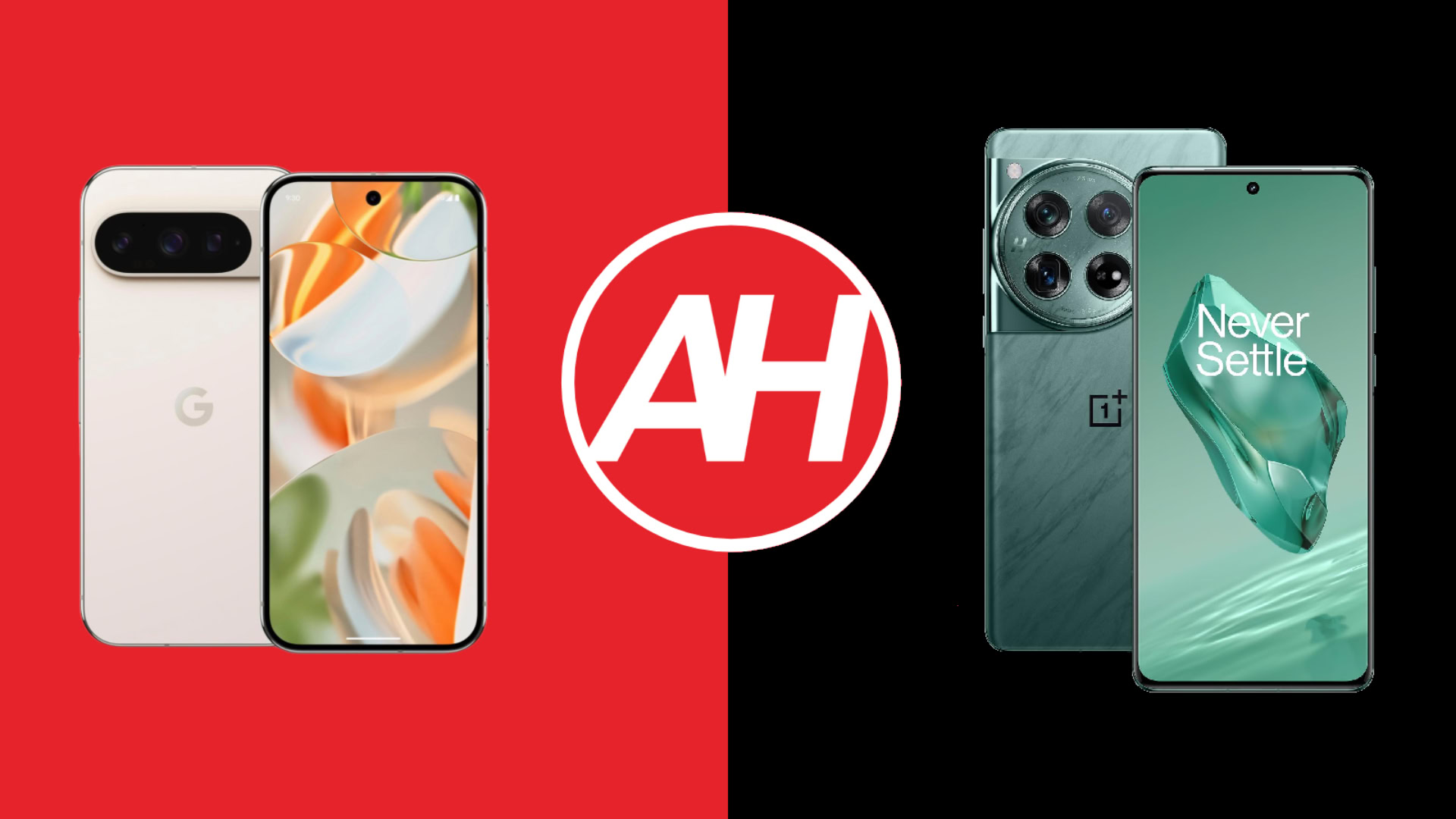 Google Pixel 9 Pro vs OnePlus 12 especificaciones
