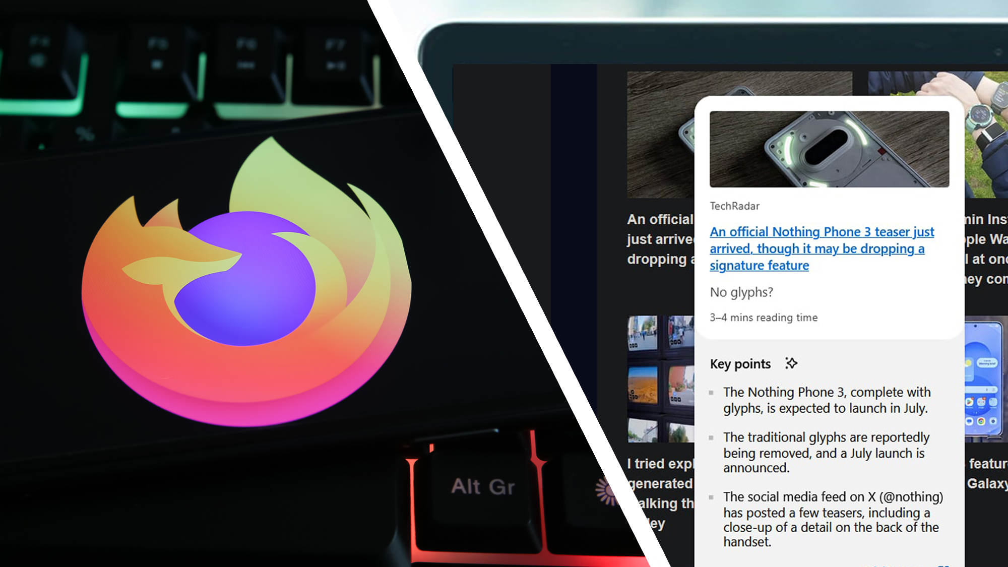 Probé las nuevas vistas previas de enlaces generados por AI de Firefox 139, y aunque me encanta la idea, las estoy saltando por una razón clave
