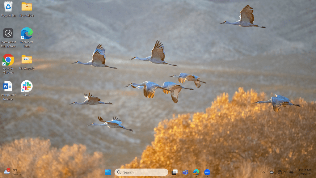 Haga que su barra de tareas de Windows 11 sea transparente para un ambiente fresco y minimalista