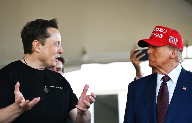 Silicon Valley está empezando a recoger los lados en el almizcle y la ruptura de Trump