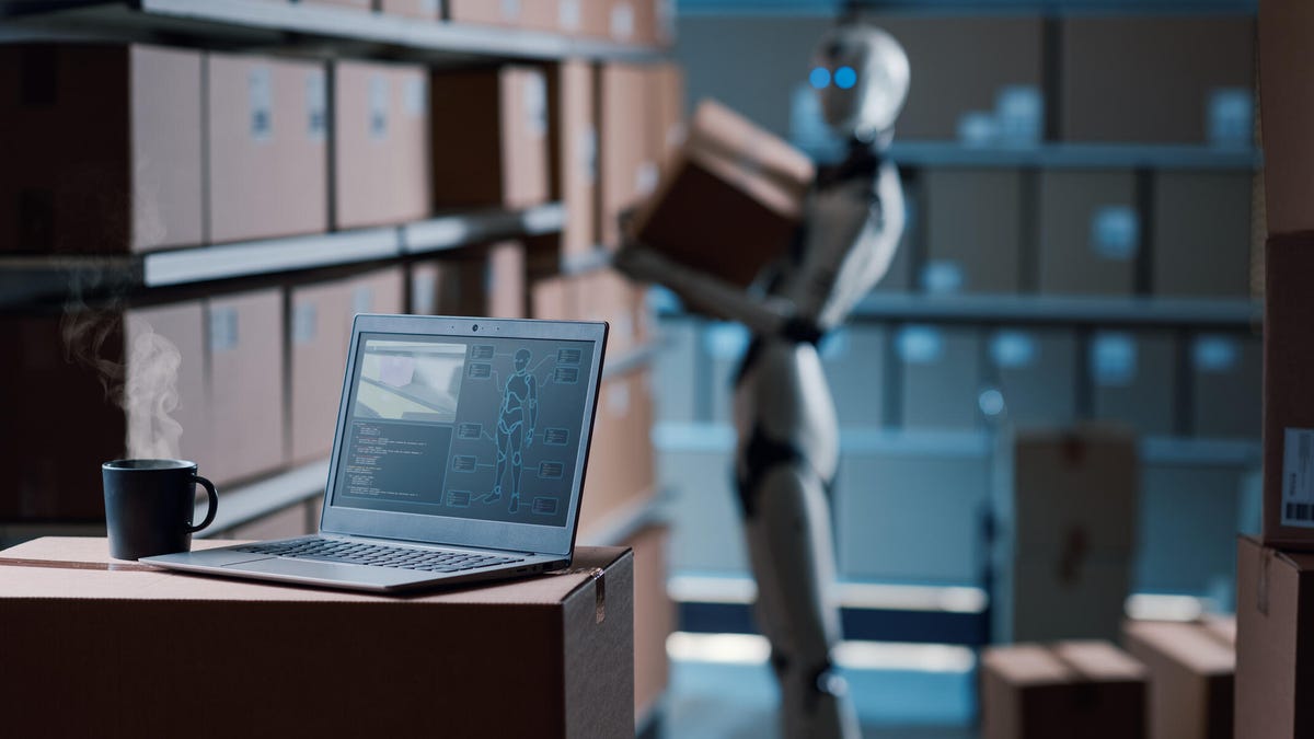 ¡Cariño, el robot de entrega humanoide amazónica está aquí! (bueno, casi)