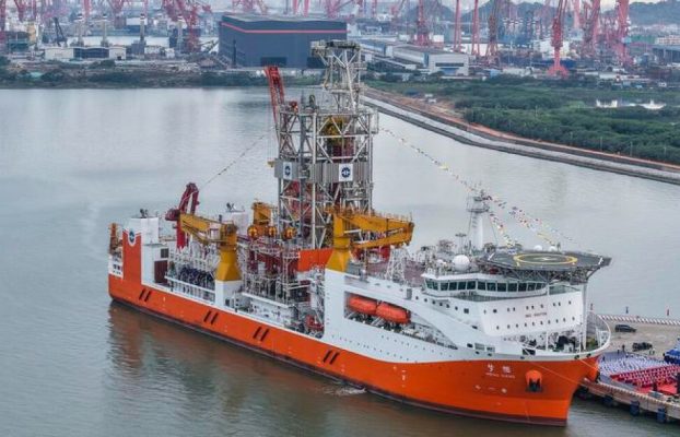 China se embarca en una perforación profunda en el océano con Meng Xiang