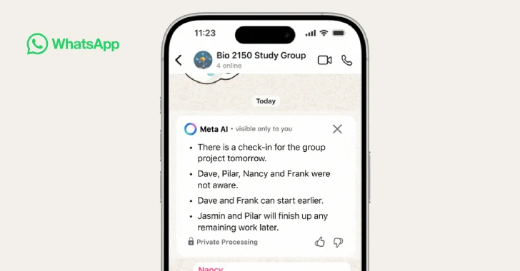 WhatsApp agrega resúmenes de mensajes con AI para avances previos de chat más rápidos