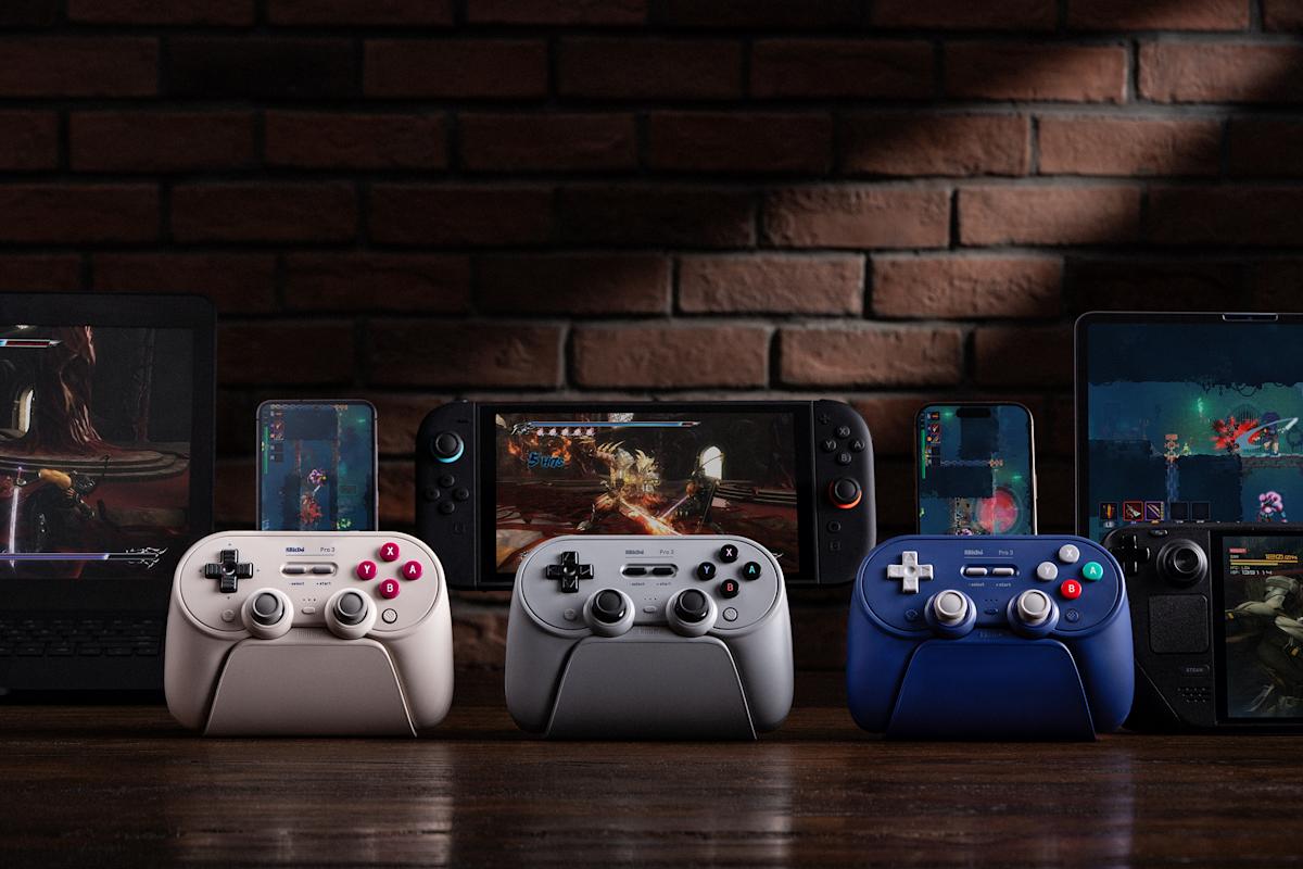 El nuevo GamePad 8bitdo Pro 3 está abierto para pre-pedido ahora