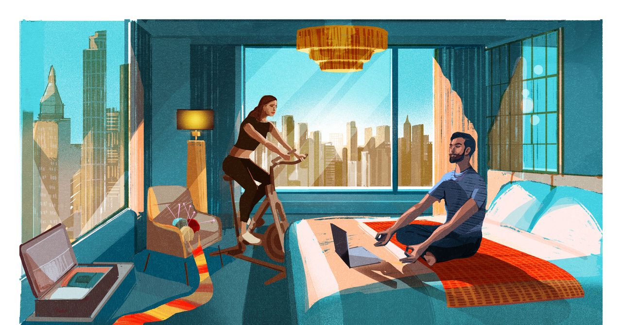 Para el viajero de negocios de hoy, se trata de integración de vida laboral