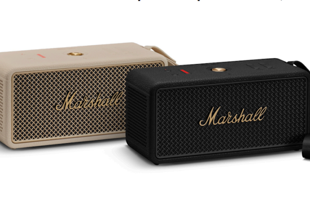 El nuevo altavoz Bluetooth de Marshall Middleton II dura 30 horas entre los cargos
