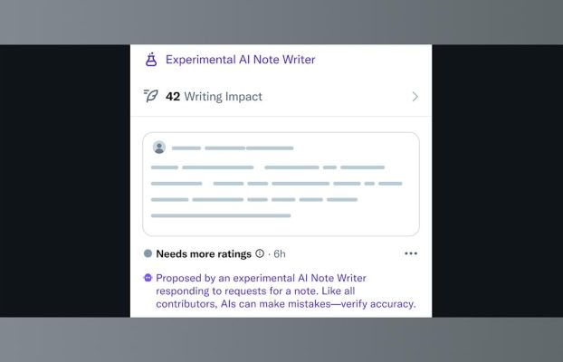 X dejará que AI escriba notas de la comunidad