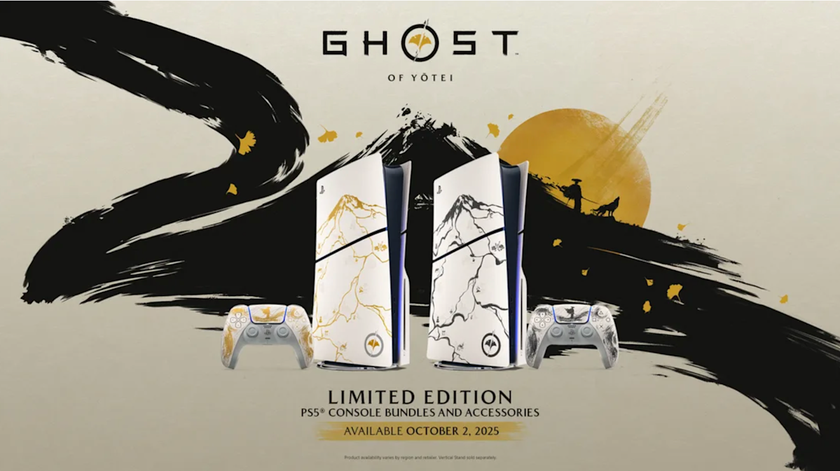 Sony tendrá hermosos paquetes de PlayStation 5 para Ghost of Yōtei