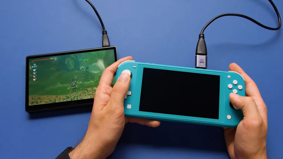 Este mod HDMI te permite jugar Nintendo Switch Lite en una pantalla grande