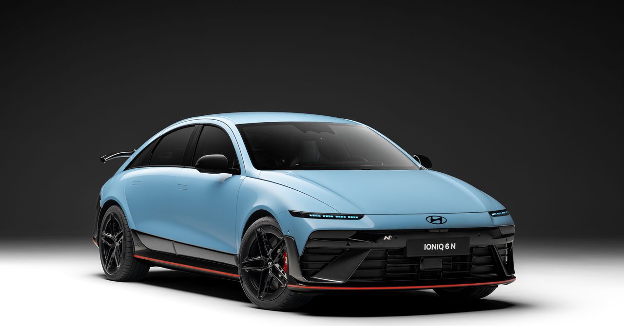 Hyundai revela la ‘velocidad de luz’ ioniq 6 n