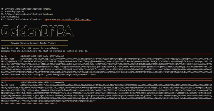 El ataque crítico de DMSA dorado en Windows Server 2025 permite ataques de dominio cruzado y acceso persistente