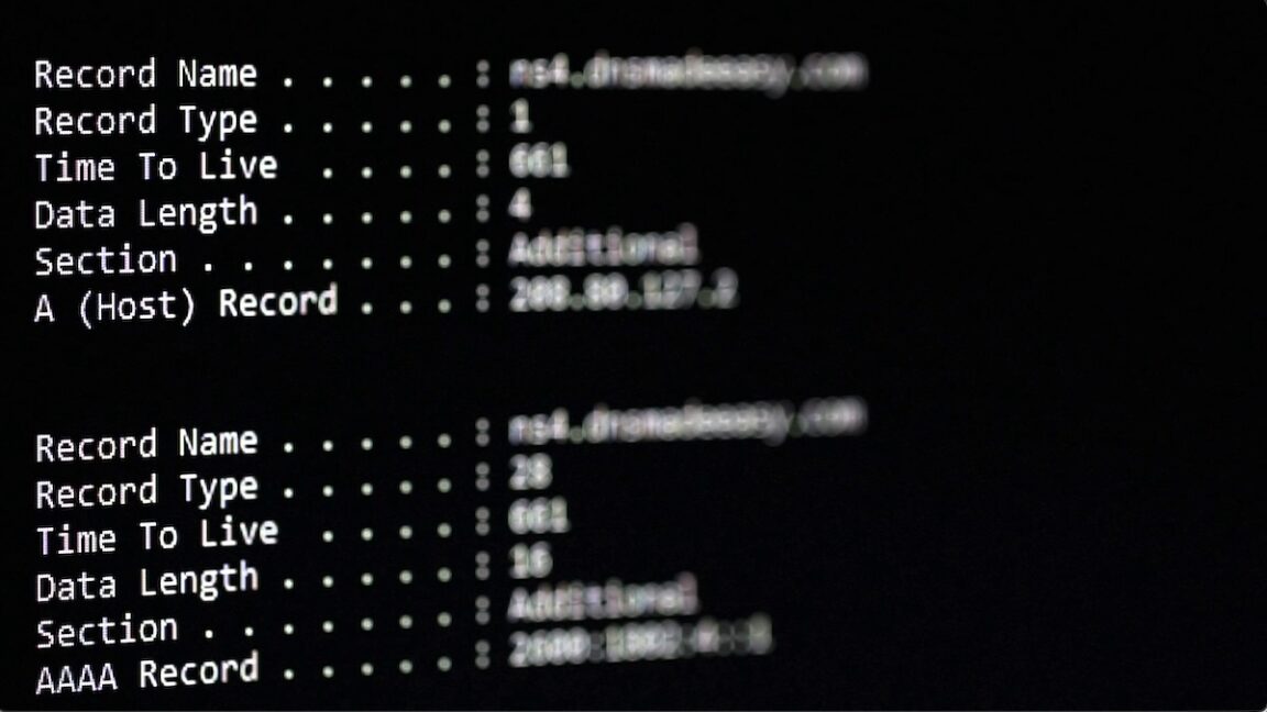 Los piratas informáticos explotan un punto ciego ocultando malware dentro de DNS Records