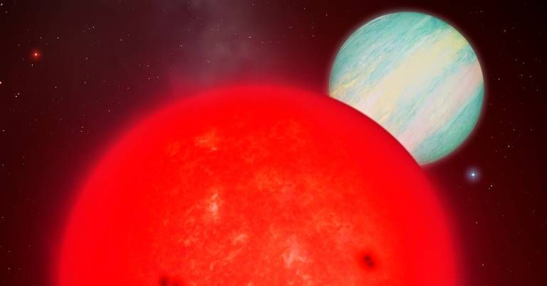 Un planeta gigante y una pequeña estrella están sacudiendo la teoría cosmológica convencional